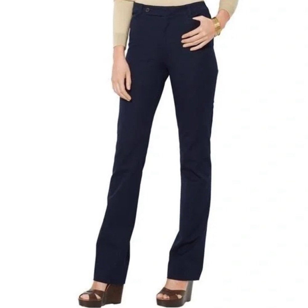 LAUREN RALPH LAUREN Petite Adelle Straight Pants